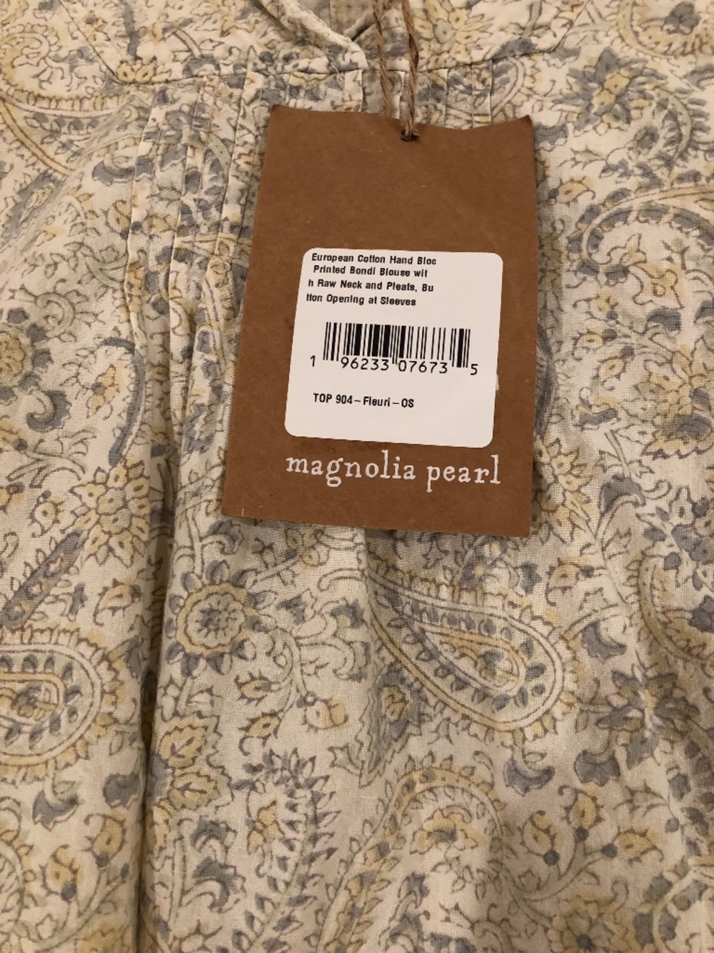 Magnolia Pearl Bondi Blouse - NWT
